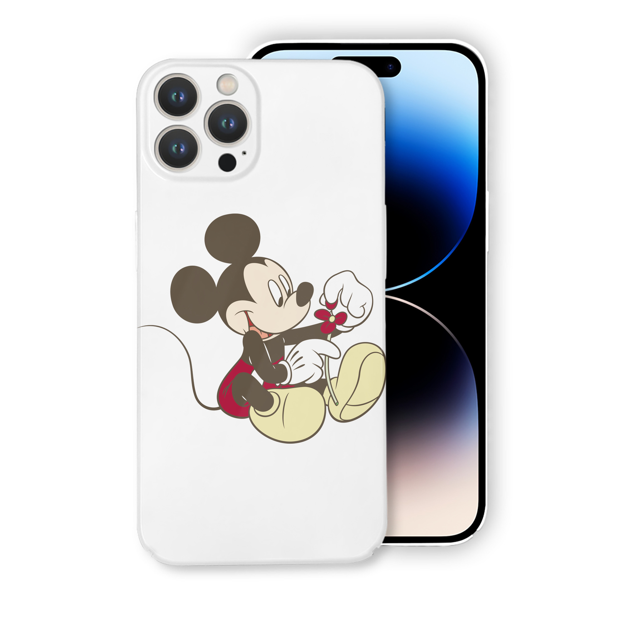 （画像用） ミッキーマウス Mickey Mouse 【iPhone 14シリーズ対応】ハードケース